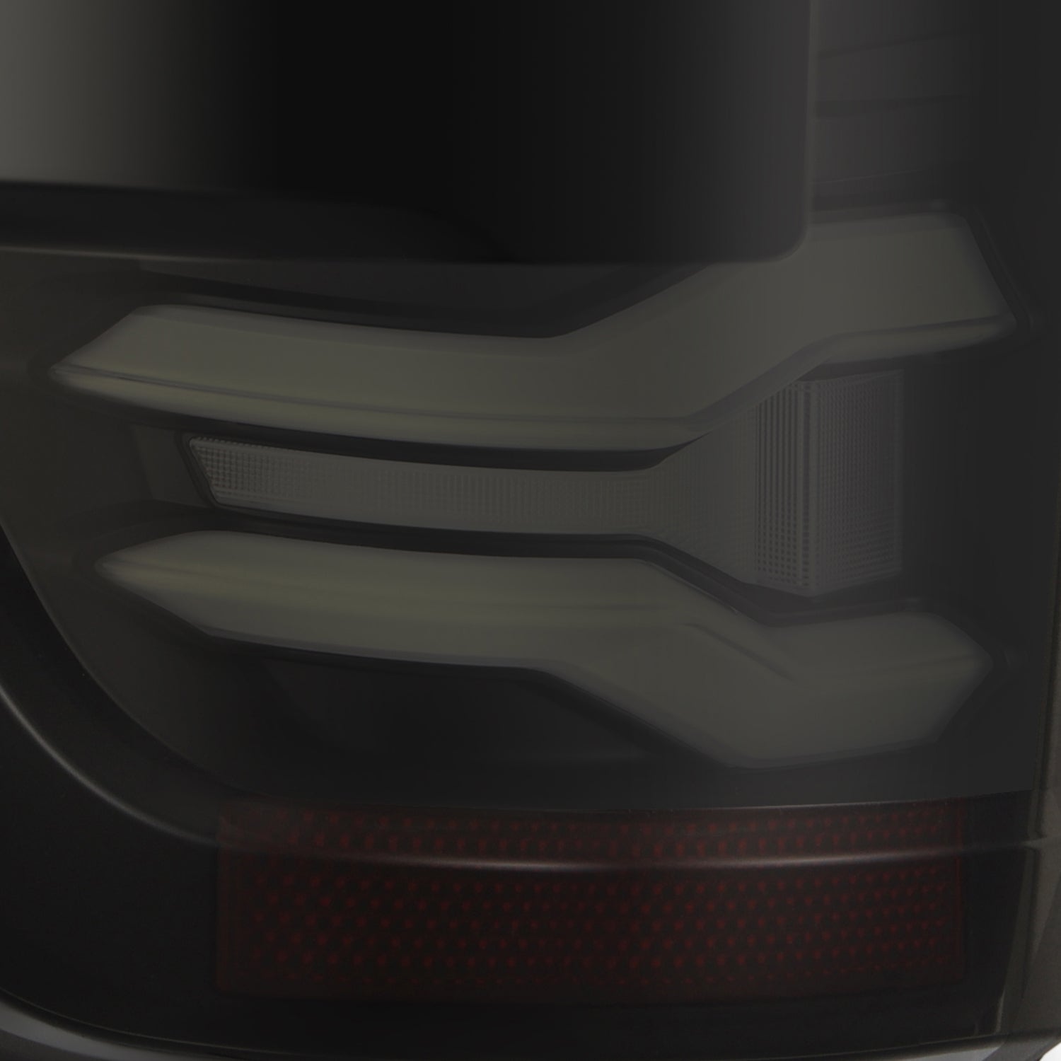 21-23 Ford F150 (wth BLIS) LUXX-Series LED Tail Lights Black | AlphaRex