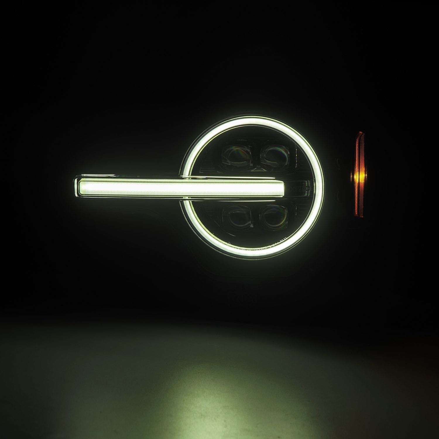 21-25 Ford Bronco / 22-25 Ford Bronco Raptor NOVA-Series LED Projector Headlights Alpha-black | AlphaRex