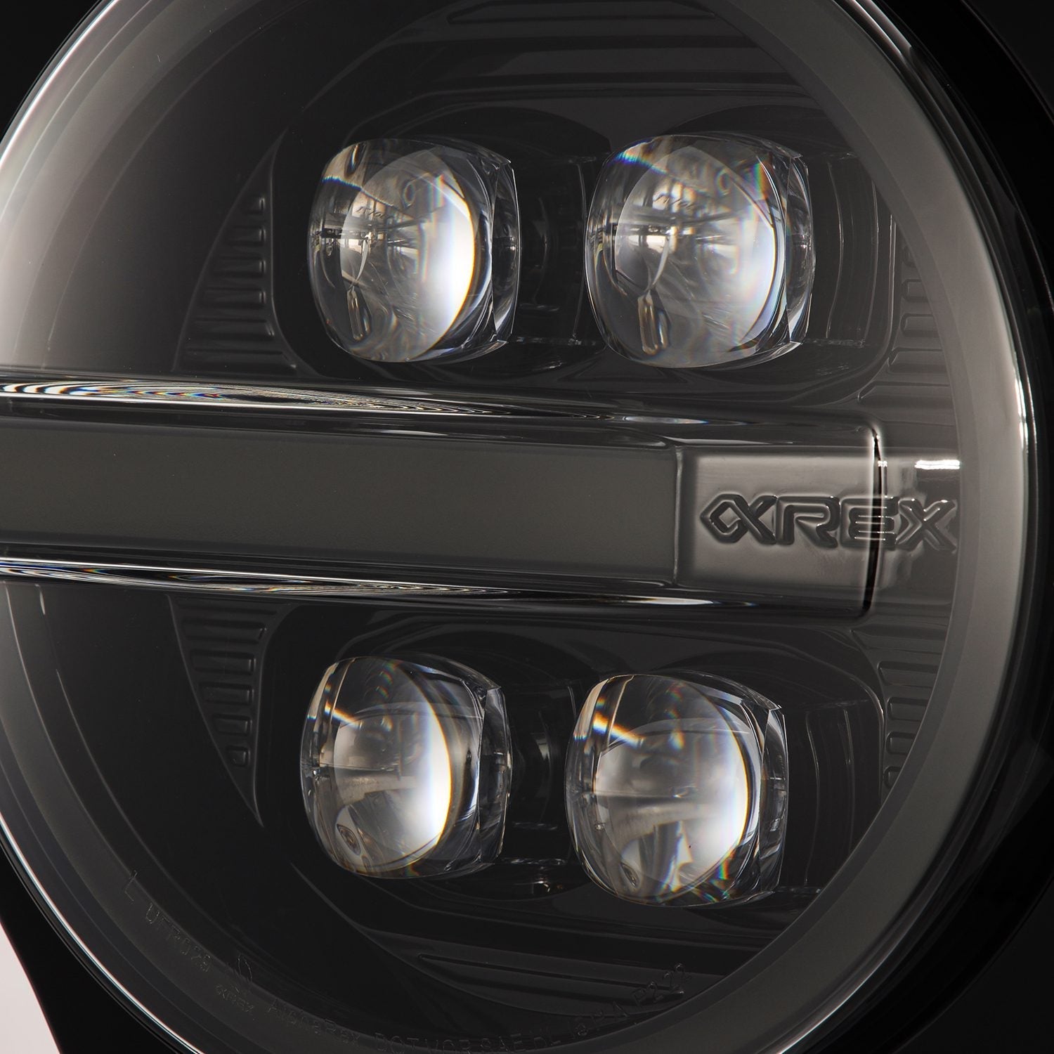 21-25 Ford Bronco / 22-25 Ford Bronco Raptor NOVA-Series LED Projector Headlights Alpha-black | AlphaRex