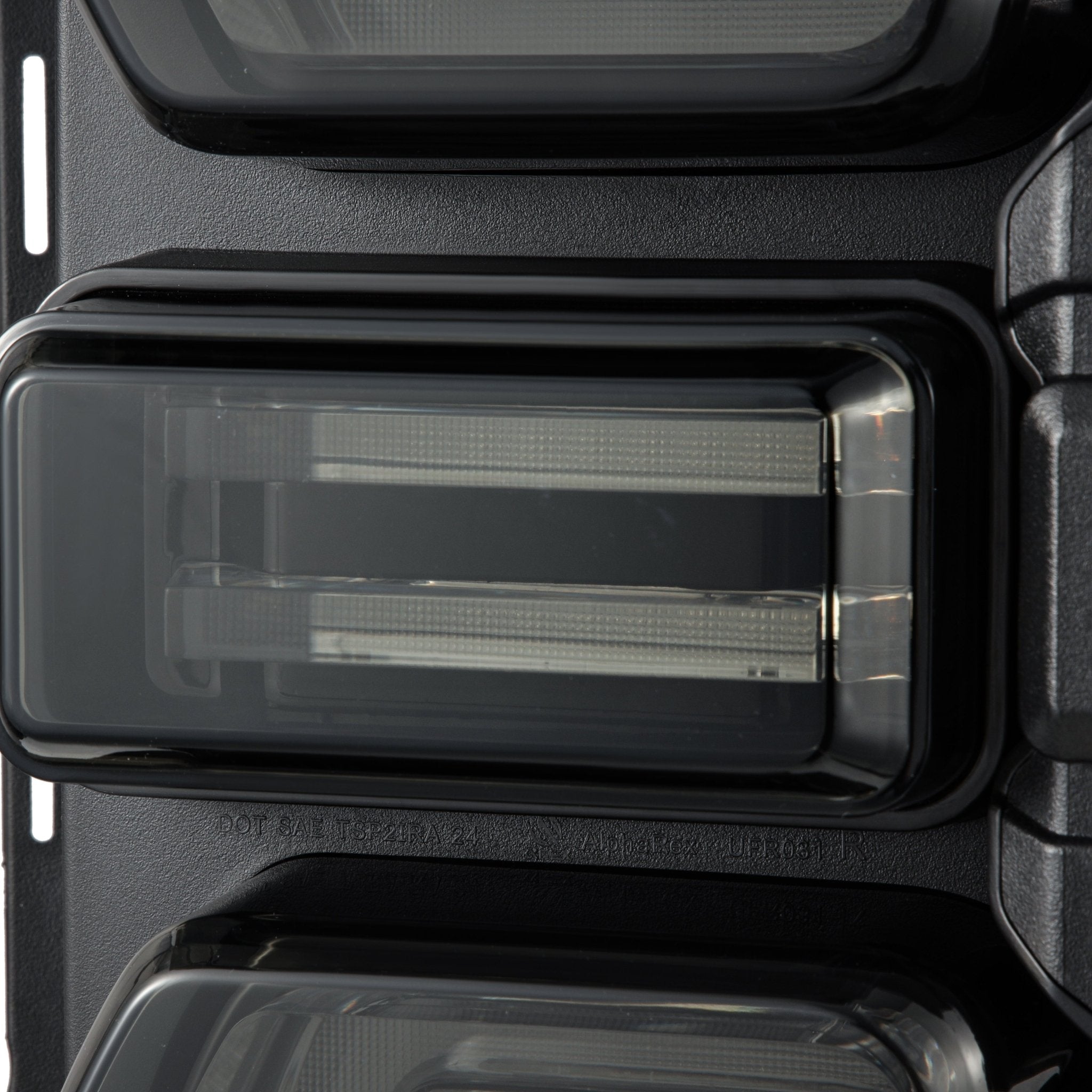 21-25 Ford Bronco NOVA-Series Prismatic LED Tail Lights Alpha-Black | AlphaRex