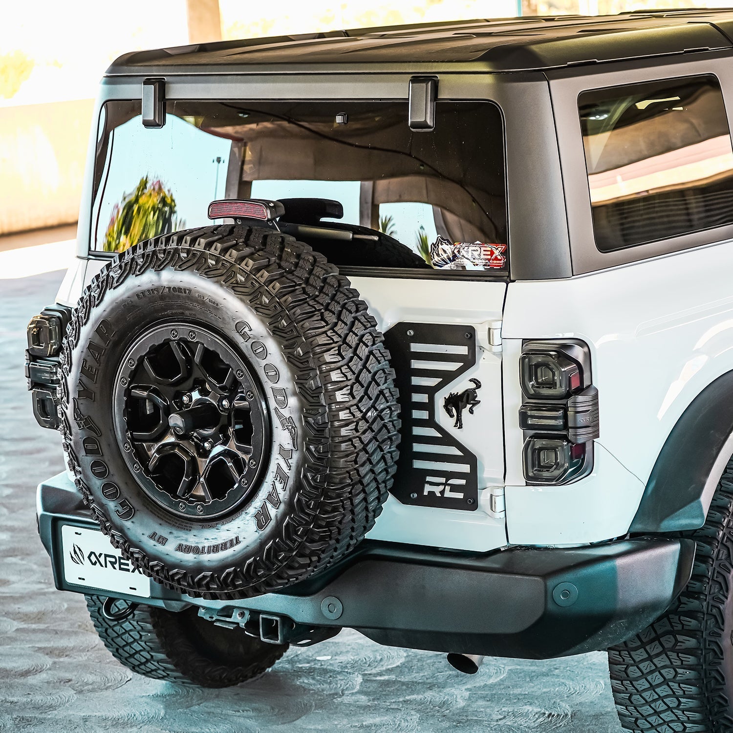 21-25 Ford Bronco NOVA-Series Prismatic LED Tail Lights Alpha-Black | AlphaRex