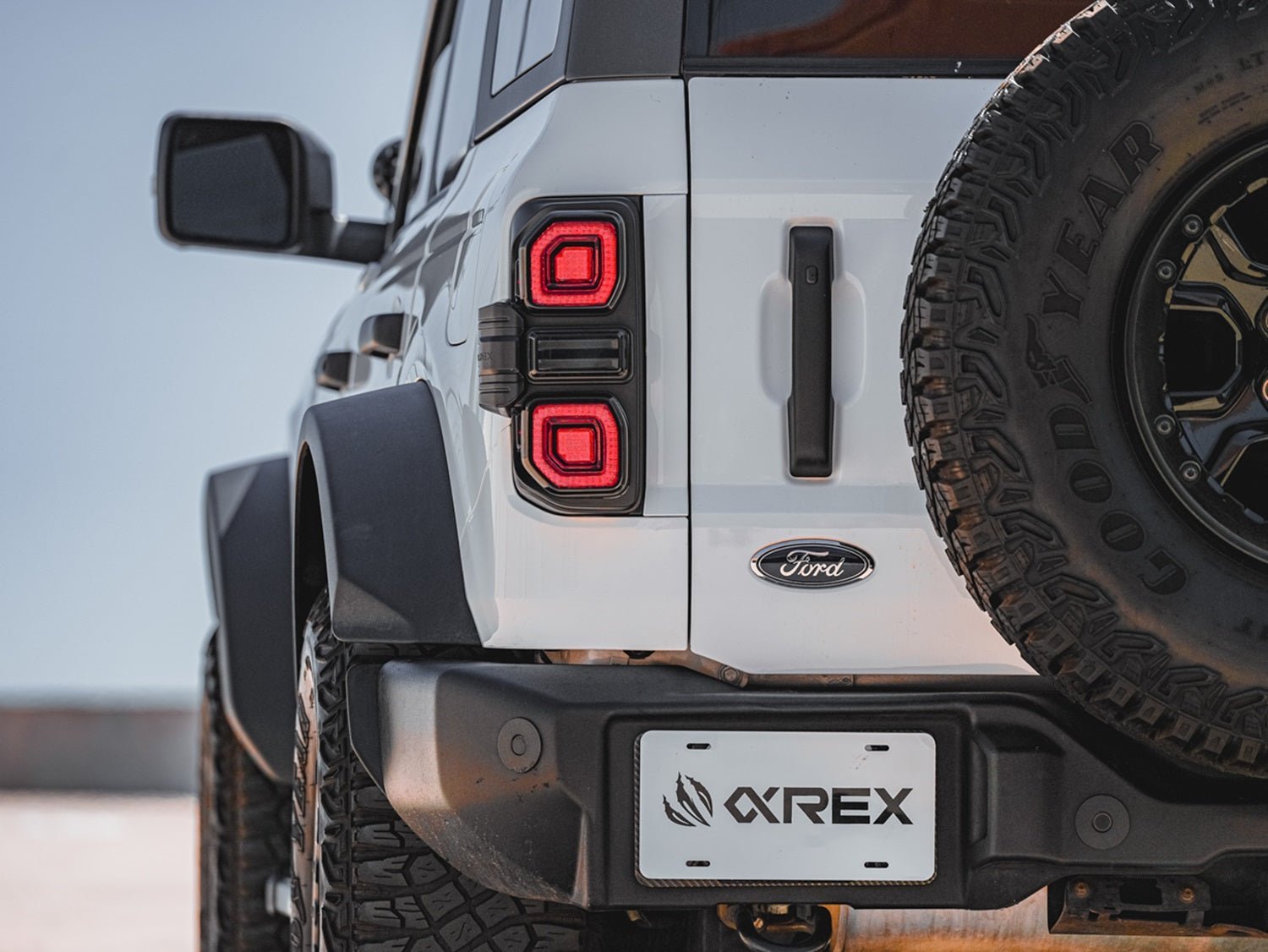 21-25 Ford Bronco NOVA-Series Prismatic LED Tail Lights Black | AlphaRex