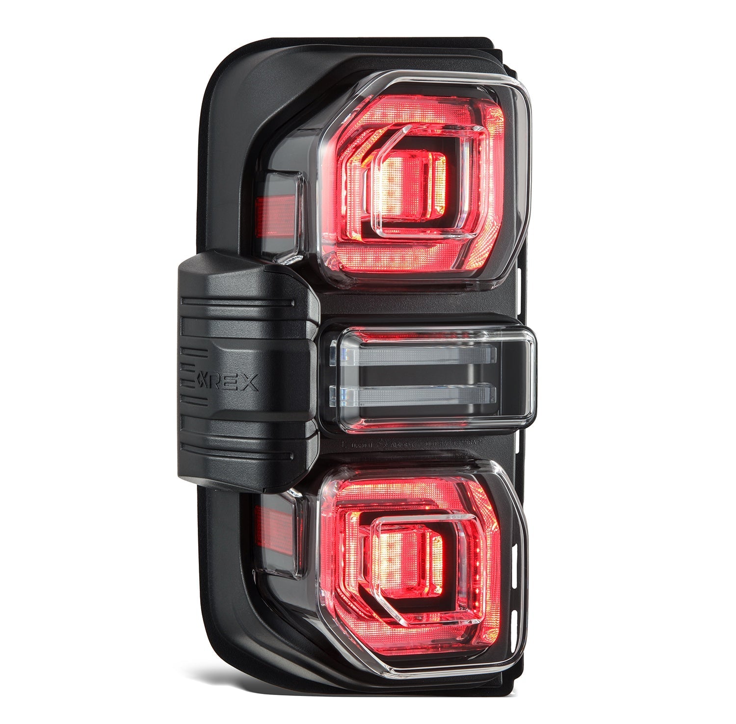 21-25 Ford Bronco NOVA-Series Prismatic LED Tail Lights Black | AlphaRex
