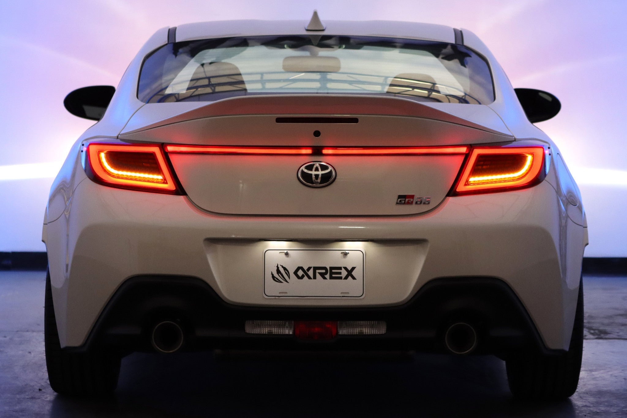21-25 Toyota GR86/Subaru BRZ LUXX-Series LED Tail Lights Alpha-Black | AlphaRex