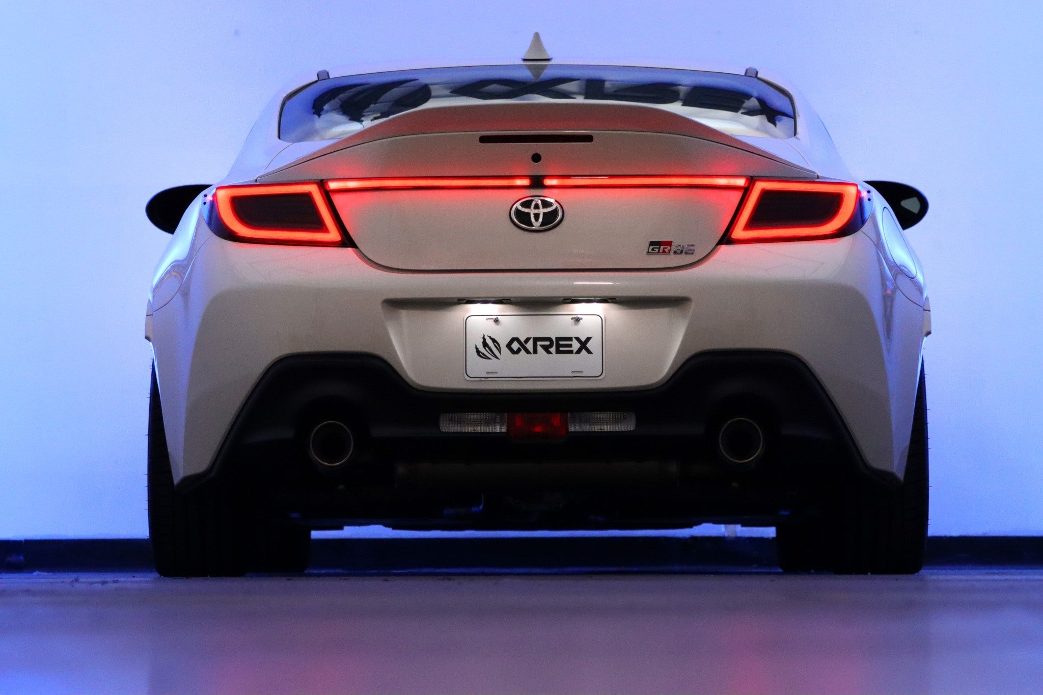 21-25 Toyota GR86/Subaru BRZ LUXX-Series LED Tail Lights Alpha-Black | AlphaRex