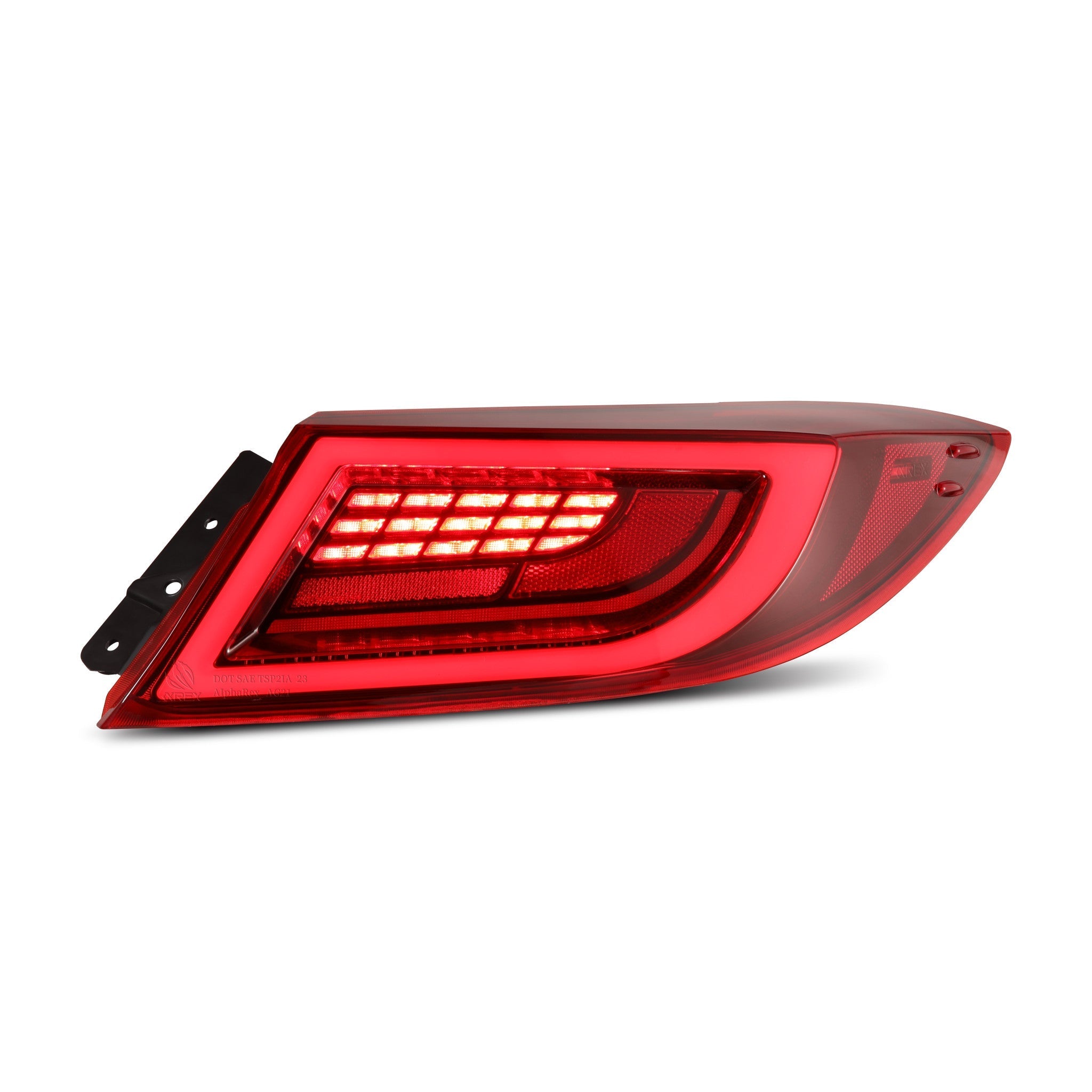 21-25 Toyota GR86/Subaru BRZ LUXX-Series LED Tail Lights Vivid Red | AlphaRex