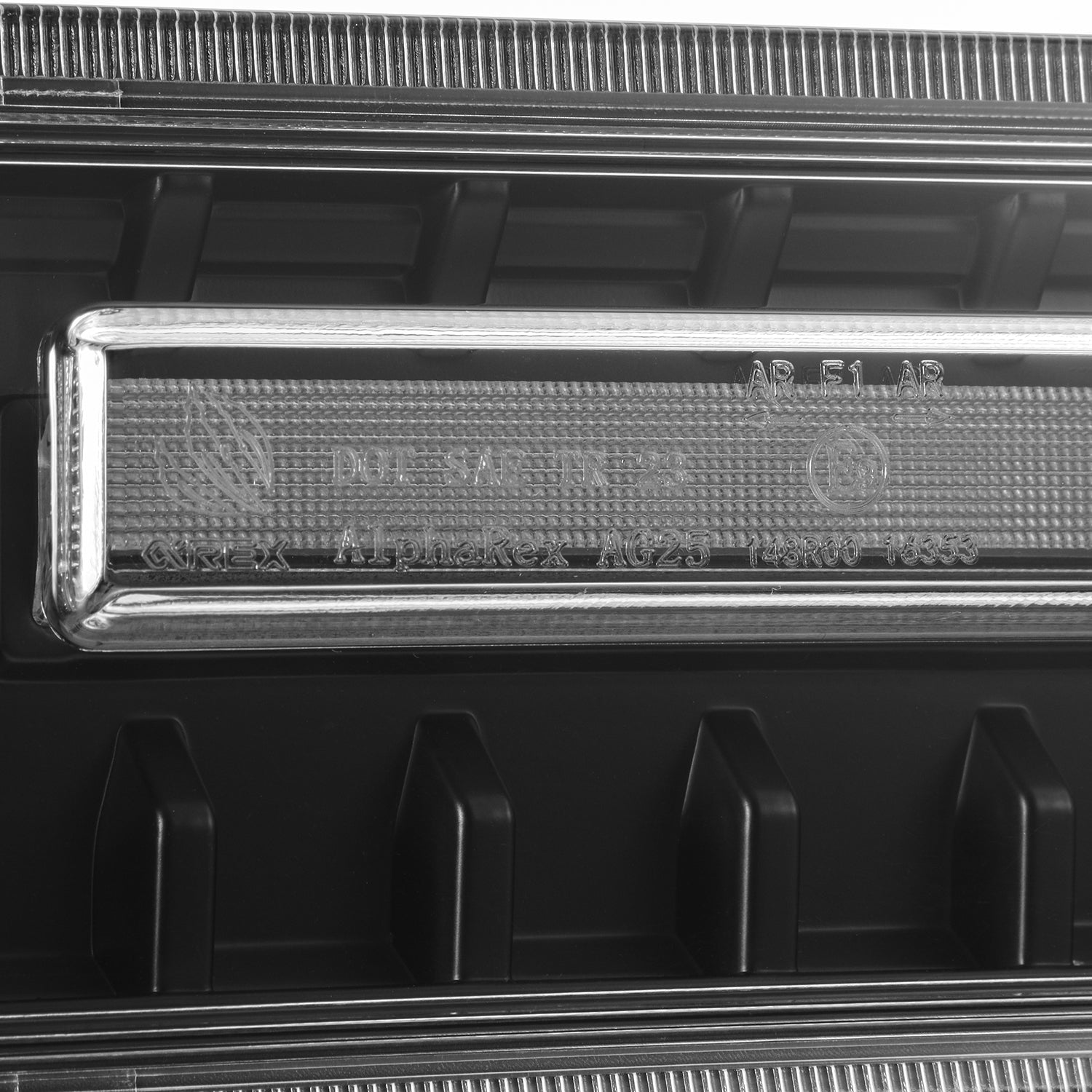 21-25 Toyota GR86/Subaru BRZ NOVA-Series Prismatic LED Fourth Brake Light Black Clear | AlphaRex