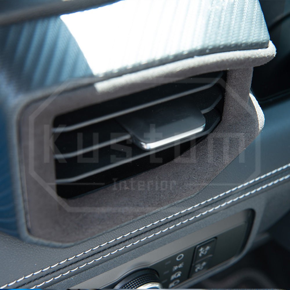 Ford Mustang S650 Suede Leather Air Vent Trim 2024+