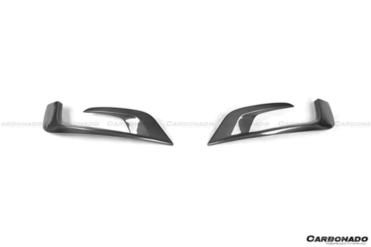 2014 - 2017 Mercedes Benz W222.1 S63 AMG BRS Style Carbon Fiber Front Bumper Air Vents