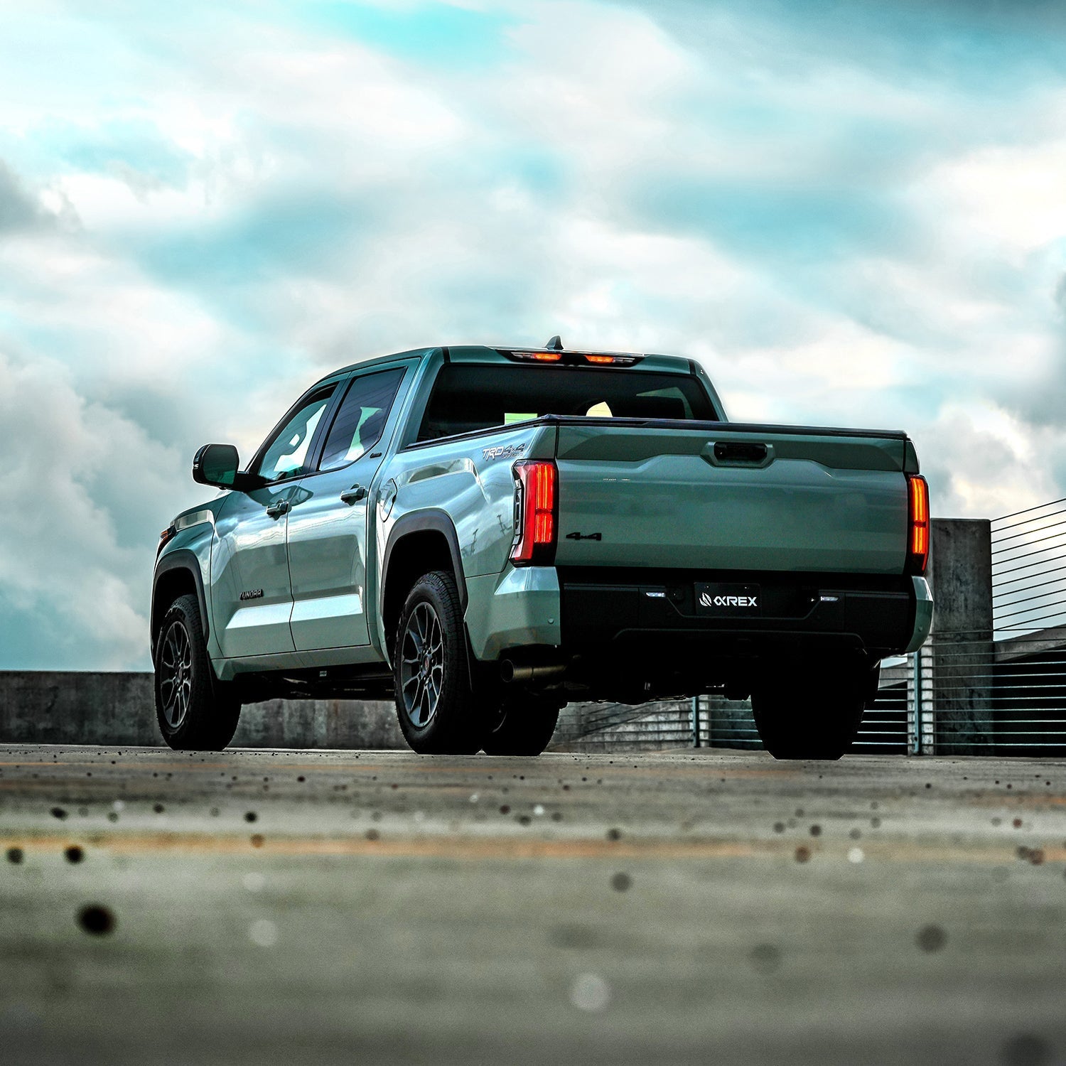 22-25 Toyota Tundra NOVA-Series Prismatic LED Tail Lights Black Red | AlphaRex