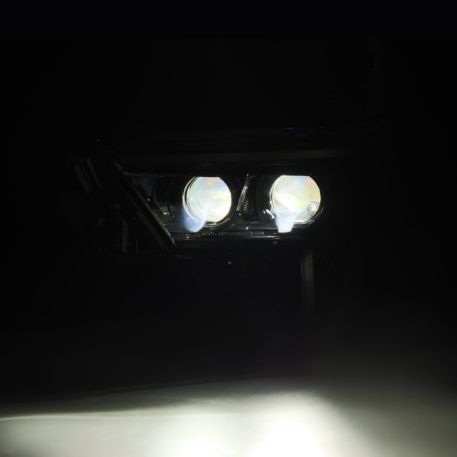 22-25 Toyota Tundra/Sequoia LUXX-Series LED Projector Headlights Alpha-Black | AlphaRex
