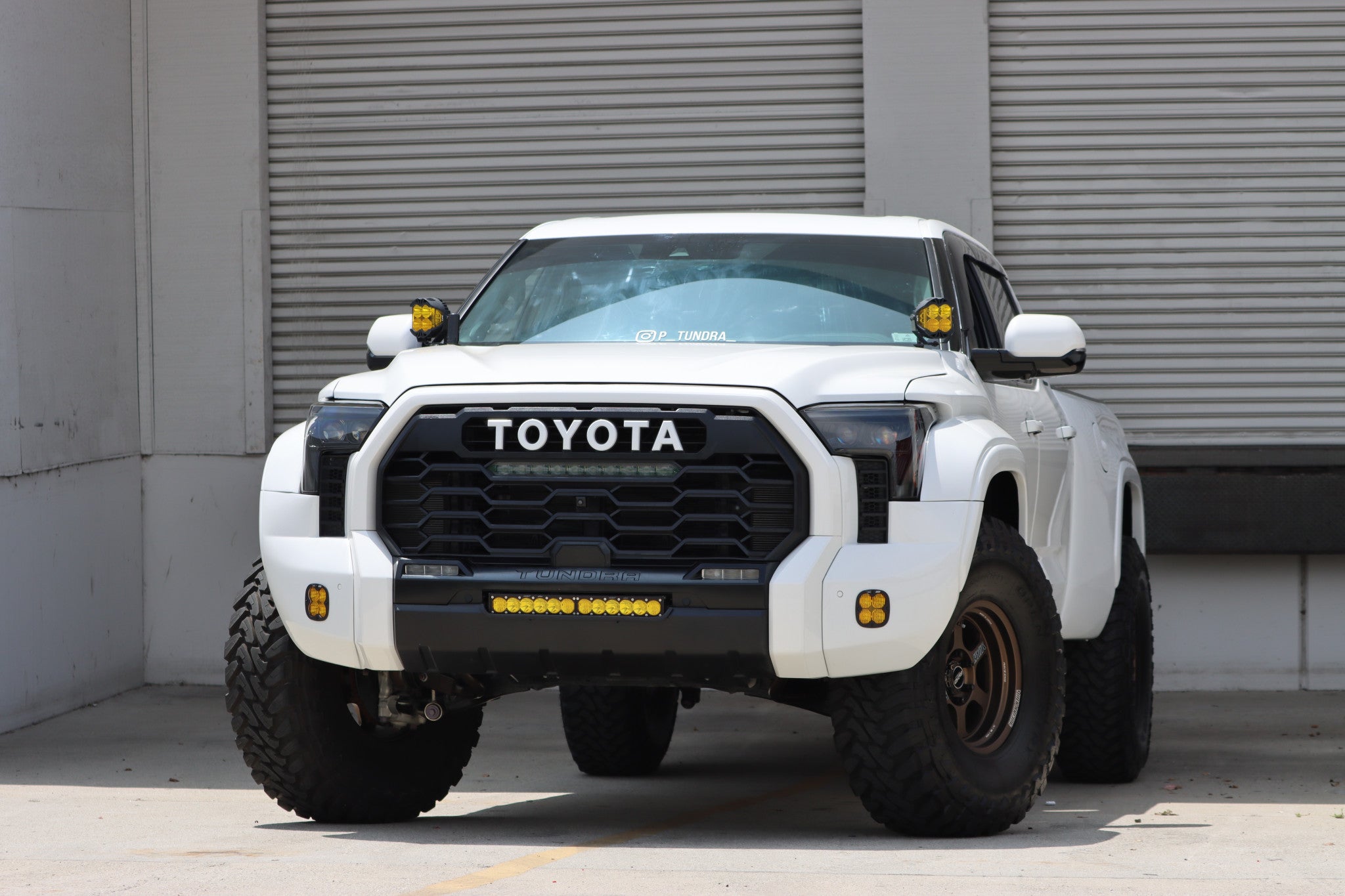 22-25 Toyota Tundra/Sequoia LUXX-Series LED Projector Headlights Black | AlphaRex