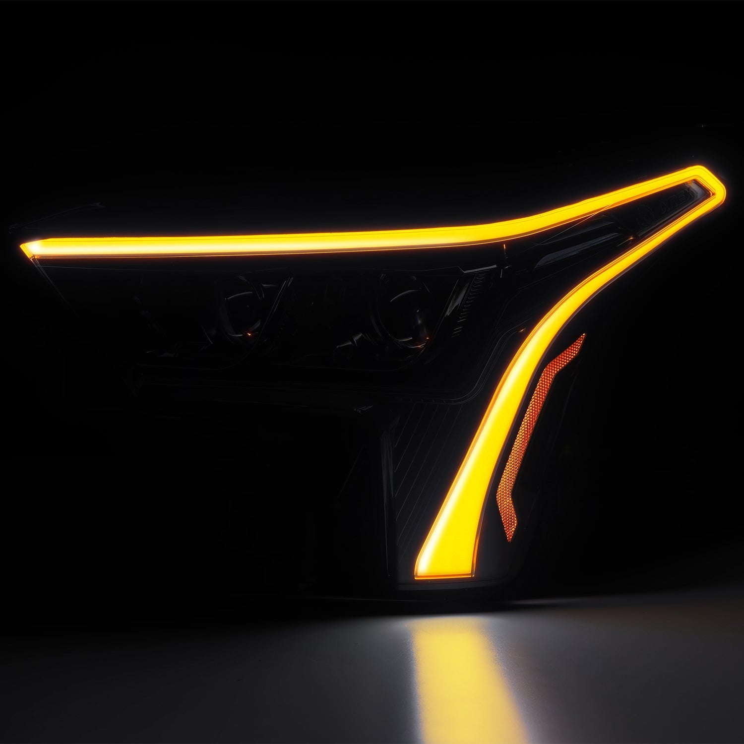 22-25 Toyota Tundra/Sequoia LUXX-Series LED Projector Headlights Black | AlphaRex