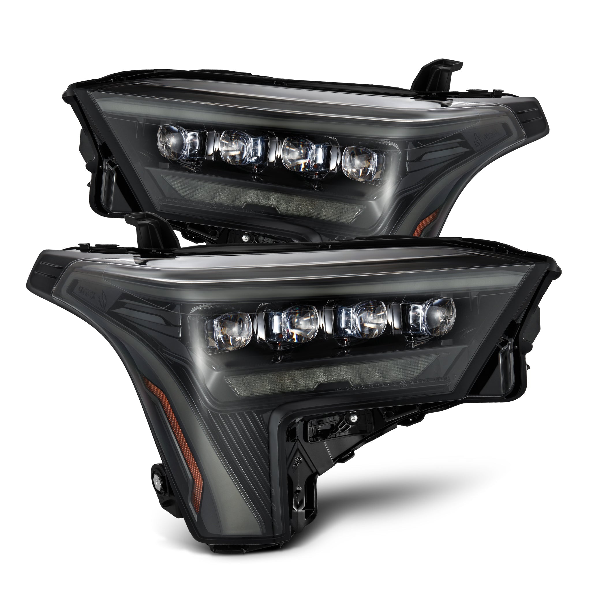 22-25 Toyota Tundra/Sequoia NOVA-Series LED Projector Headlights Alpha-Black | AlphaRex