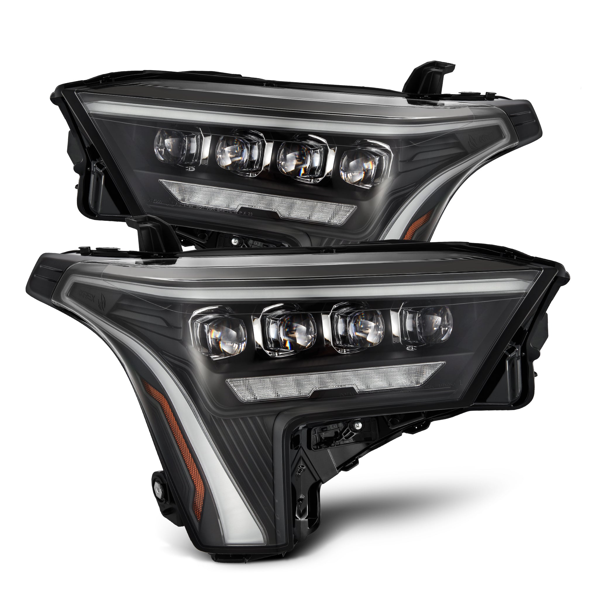 22-25 Toyota Tundra/Sequoia NOVA-Series LED Projector Headlights Black | AlphaRex