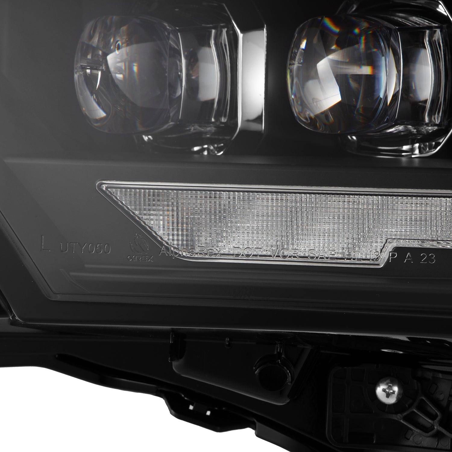 22-25 Toyota Tundra/Sequoia NOVA-Series LED Projector Headlights Black | AlphaRex