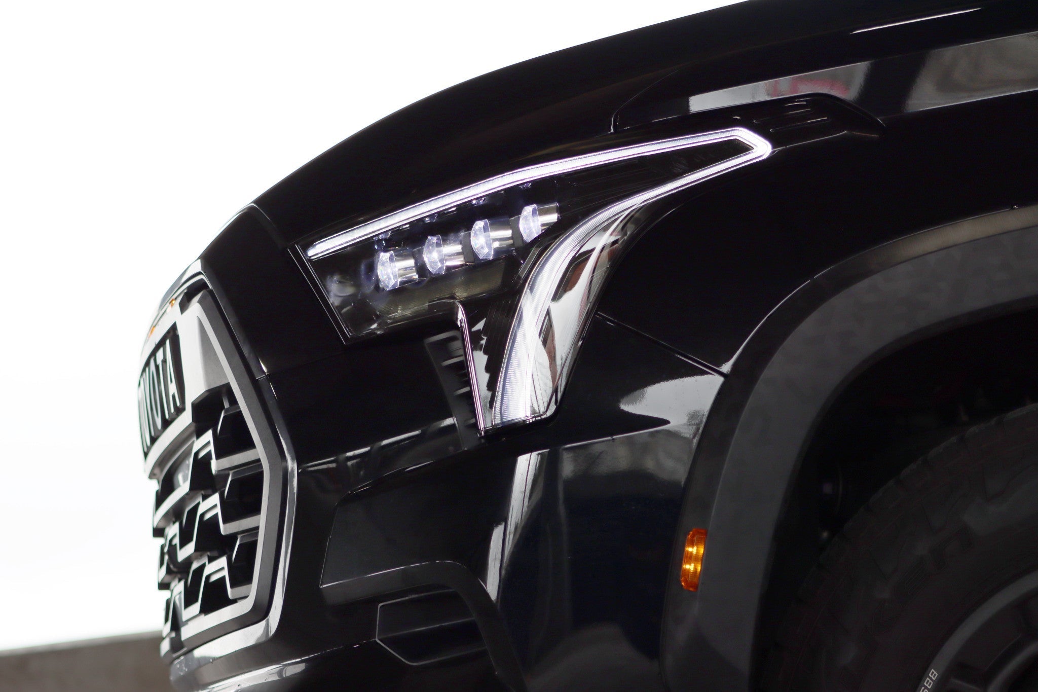 22-25 Toyota Tundra/Sequoia NOVA-Series LED Projector Headlights Black | AlphaRex