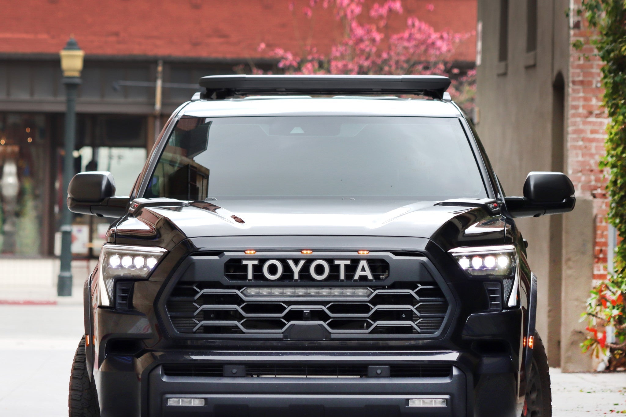 22-25 Toyota Tundra/Sequoia NOVA-Series LED Projector Headlights Black | AlphaRex