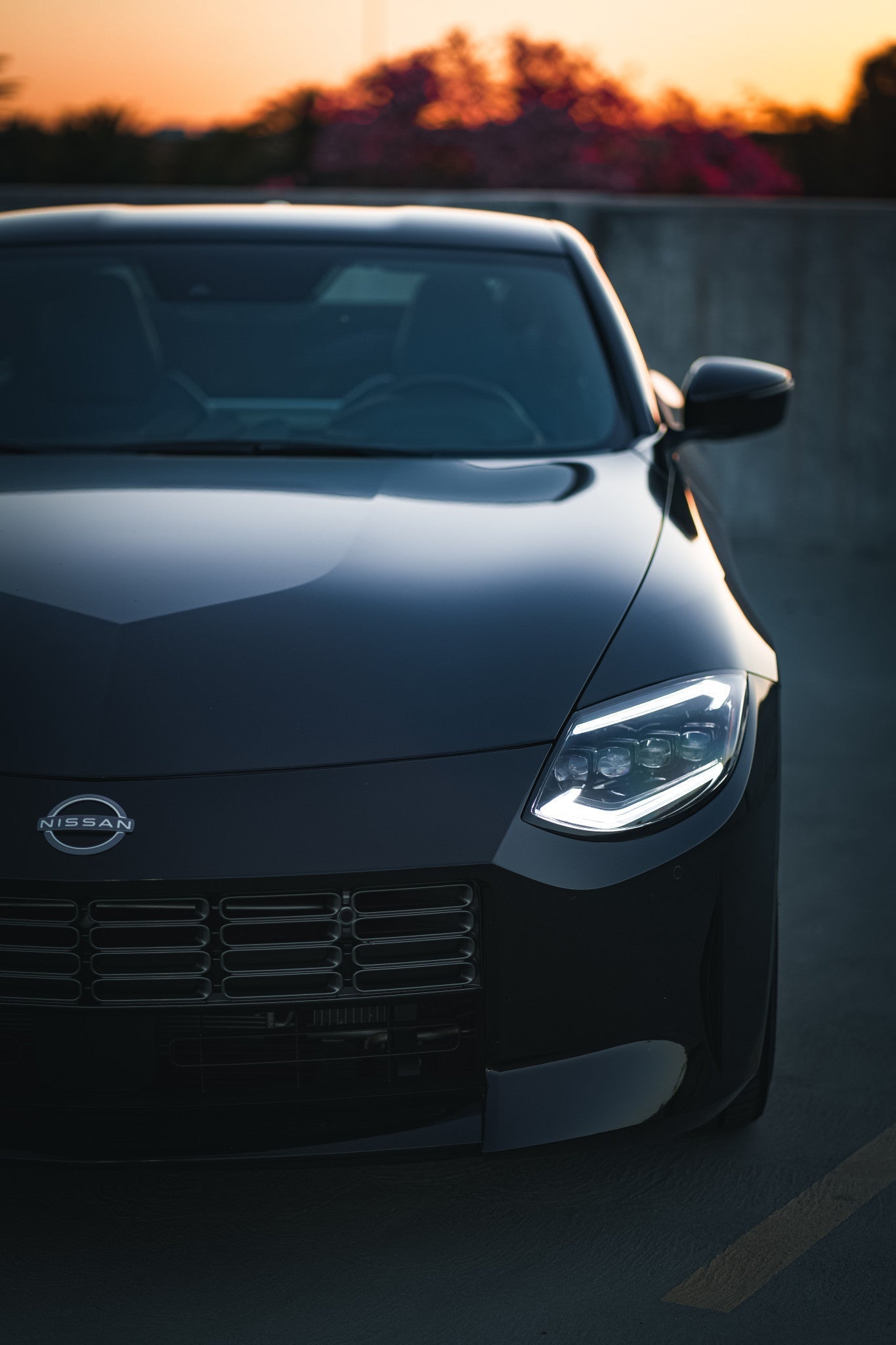 23-25 Nissan Z NOVA-Series LED Projector Headlights Black | AlphaRex