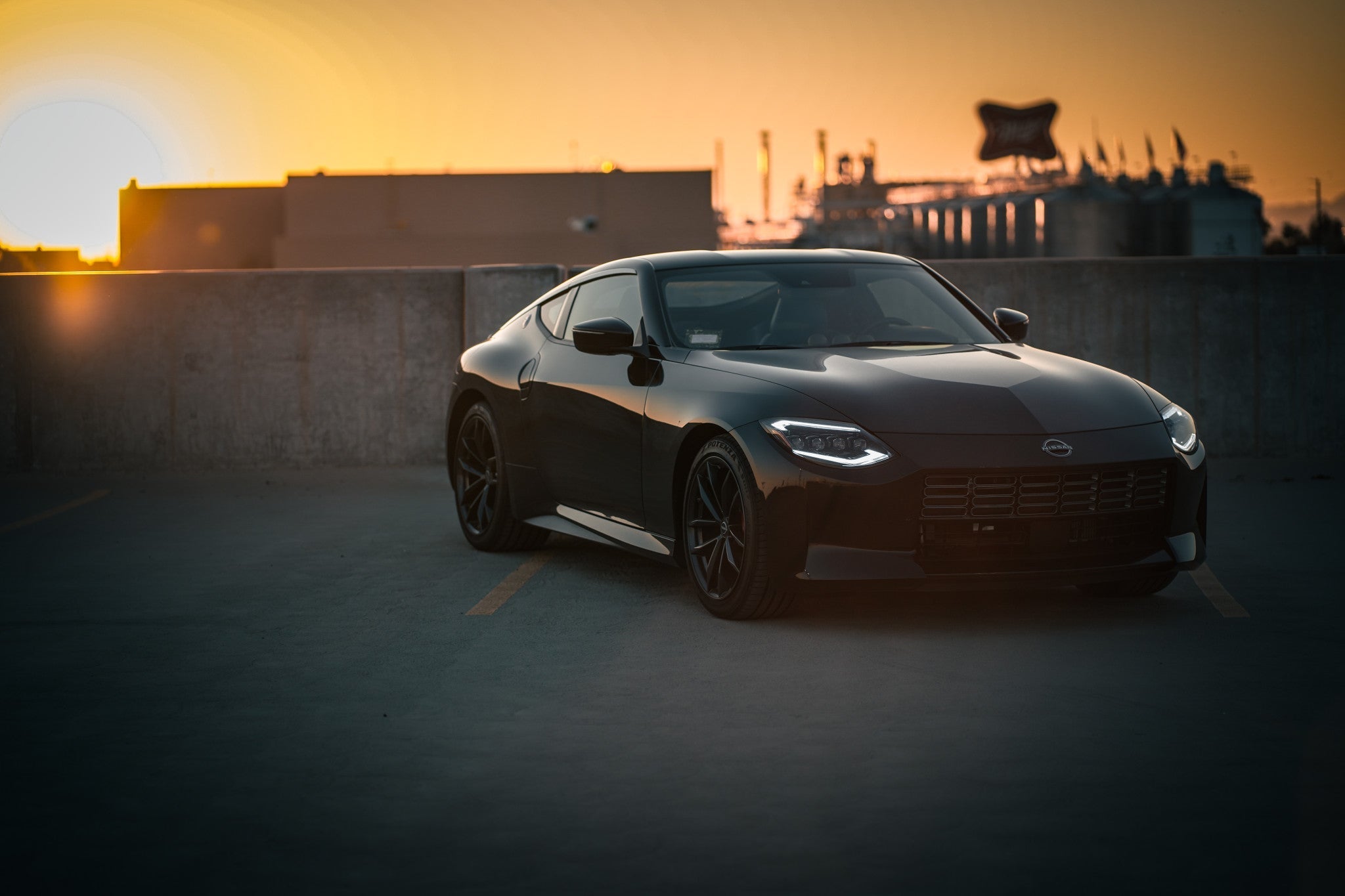 23-25 Nissan Z NOVA-Series LED Projector Headlights Black | AlphaRex