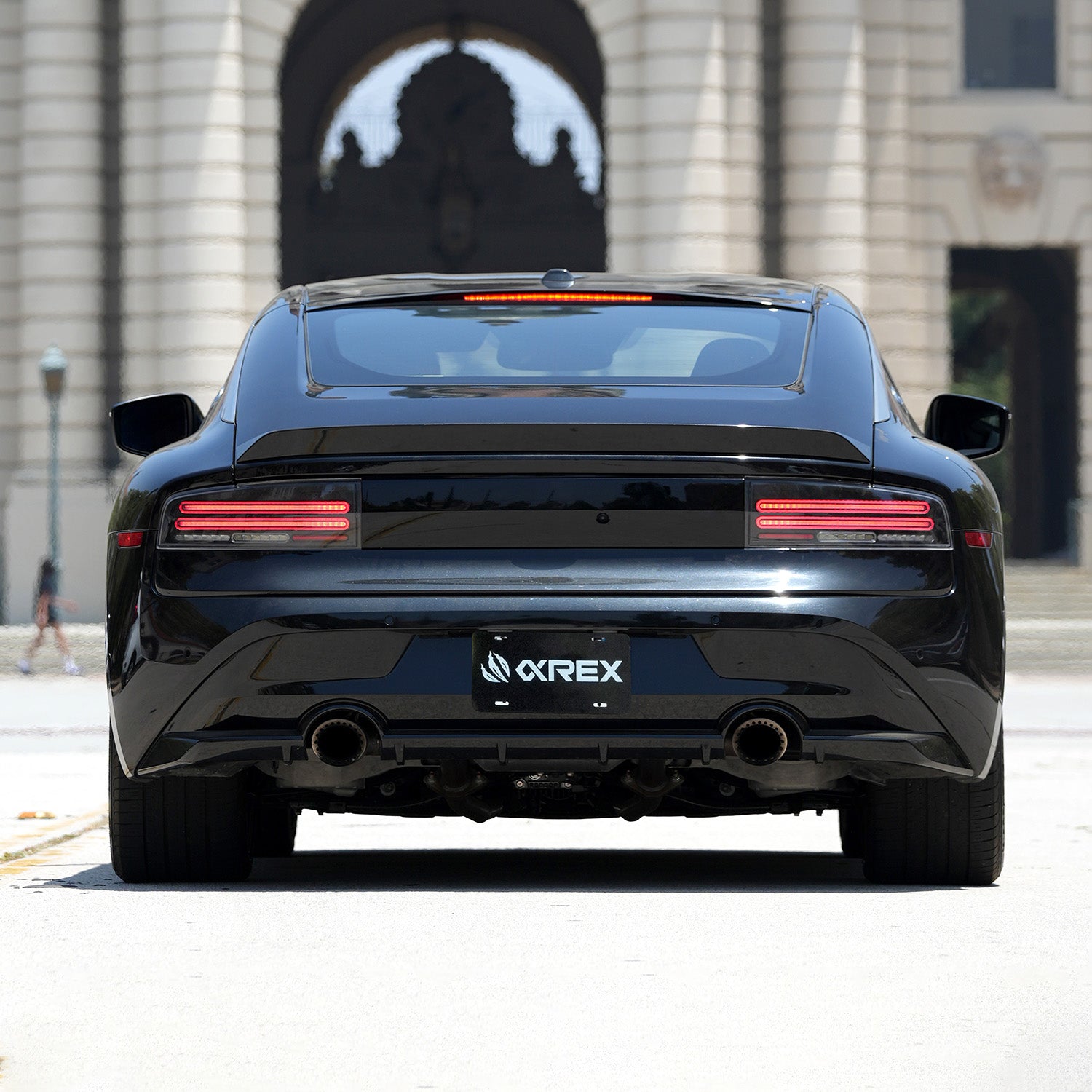 23-25 Nissan Z Twin-Loop Style NOVA-Series Prismatic LED Tail Lights Black | AlphaRex