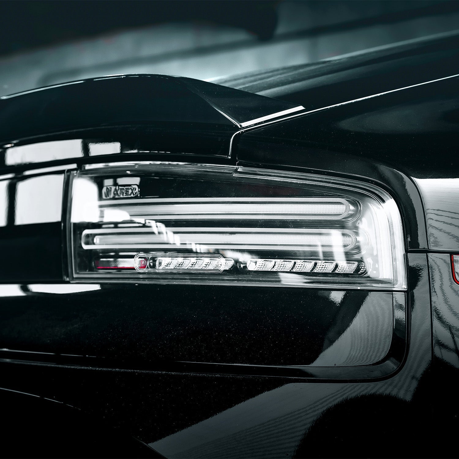 23-25 Nissan Z Twin-Loop Style NOVA-Series Prismatic LED Tail Lights Black | AlphaRex