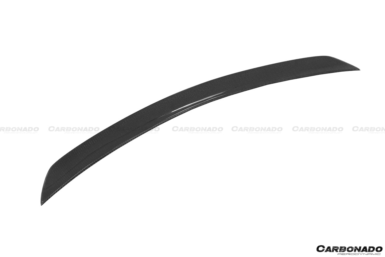 2008 - 2014 Mercedes Benz W204 C-Class C63 AMG Sedan VS Style Carbon Fiber Trunk Spoiler