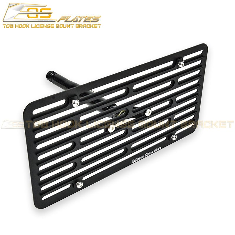 Toyota GR Corolla GZEA14 Tow Hook License Plate Mount Bracket Adjustable Aluminum 2023-Up