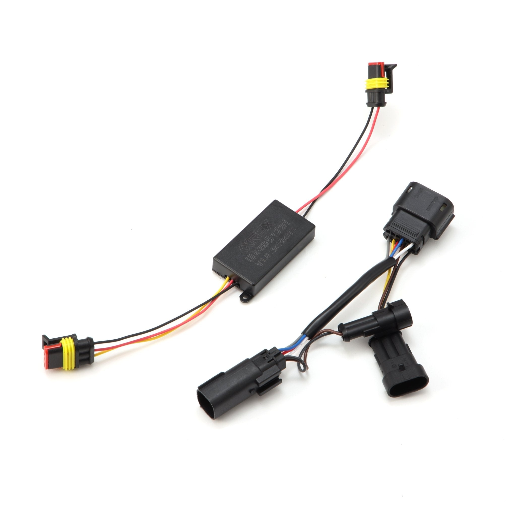 24-25 Chevrolet Silverado 2500HD/3500HD AlphaRex Tail lights Converters for Stock LED Tail Lights with Bottom Reverse Light | AlphaRex