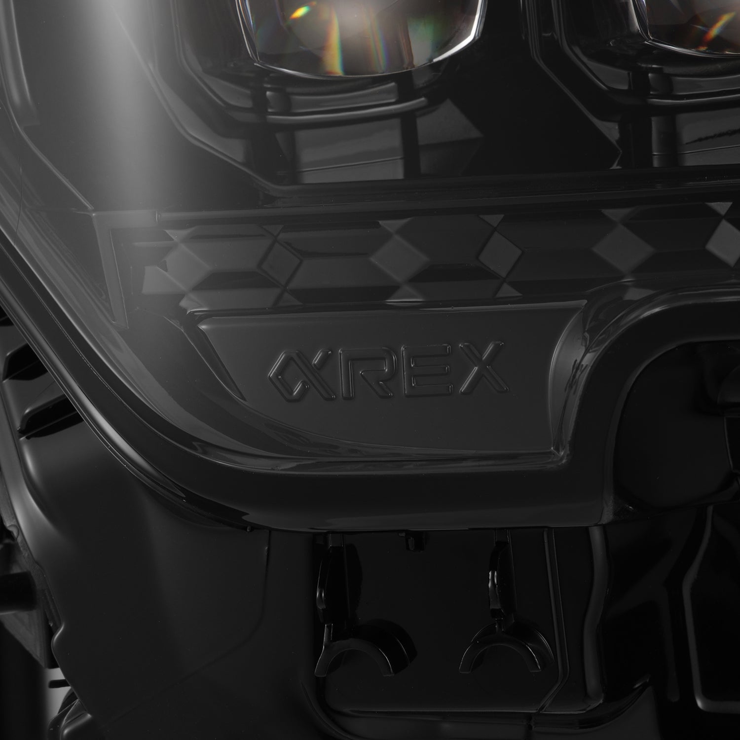 24-25 Toyota Tacoma / 25-up 4Runner OG-Style NOVA-Series LED Projector Headlights Alpha-Black | AlphaRex