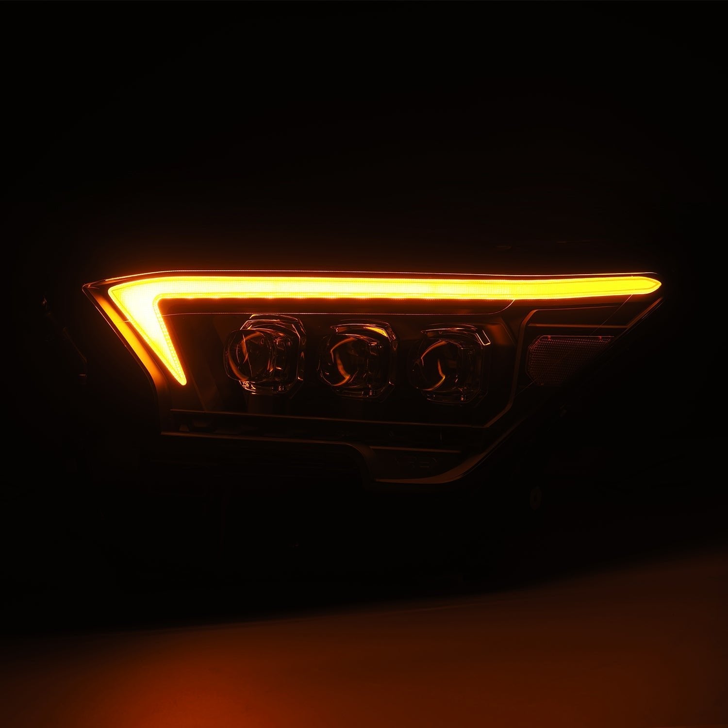 24-25 Toyota Tacoma /25-up 4Runner OG-Style NOVA-Series LED Projector Headlights Black | AlphaRex
