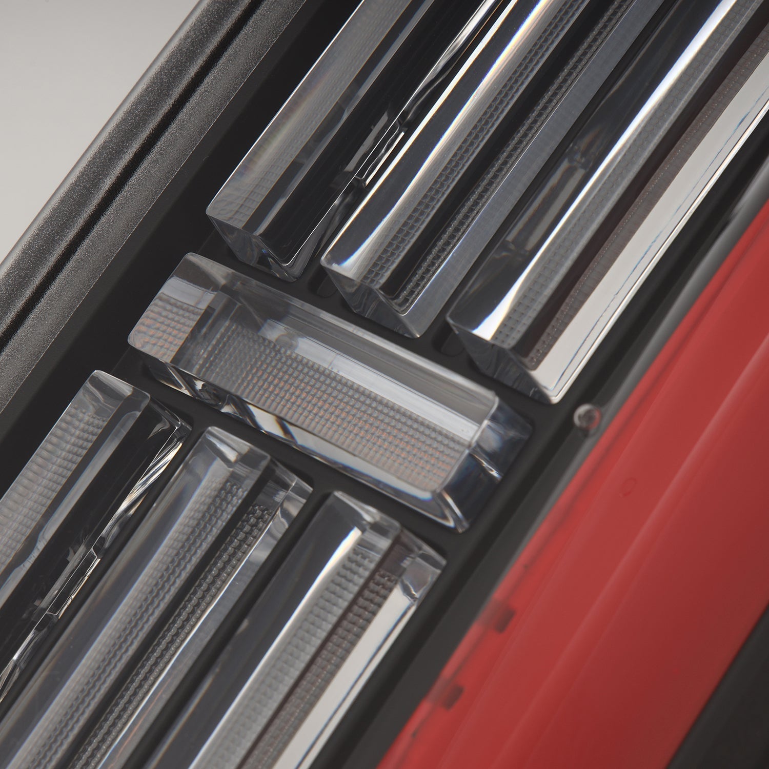 24-25 Toyota Tacoma NOVA-Series Prismatic LED Tail Lights Black-Red | AlphaRex