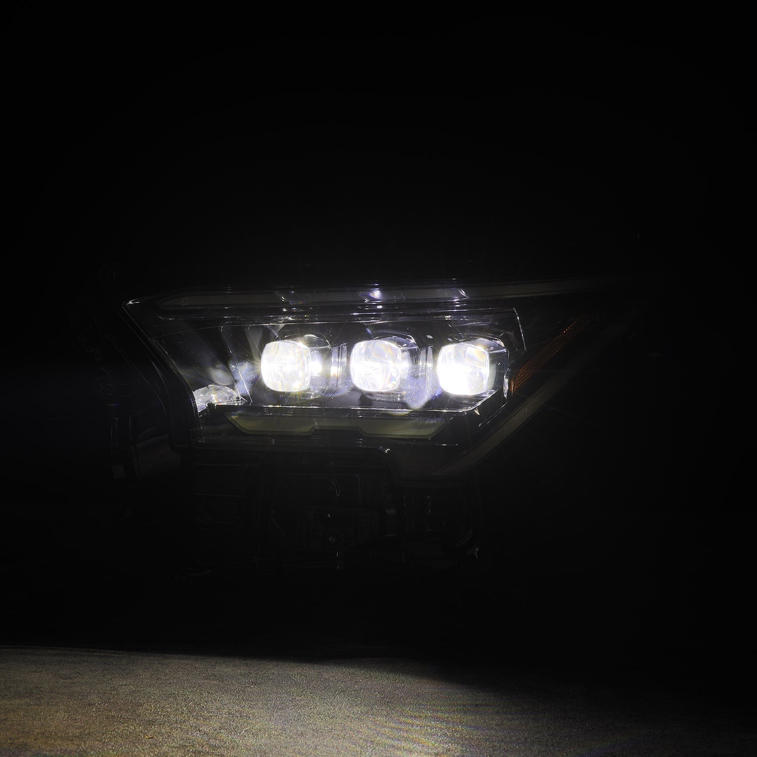24-25 Toyota Tacoma / 25-up 4Runner NOVA-Series LED Projector Headlights Alpha-Black | AlphaRex