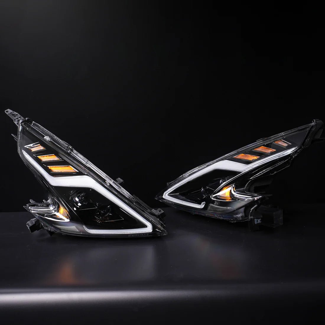 Nissan 370Z Fairlady Z Z34 RGB LED Headlights with App Control 2008-2020