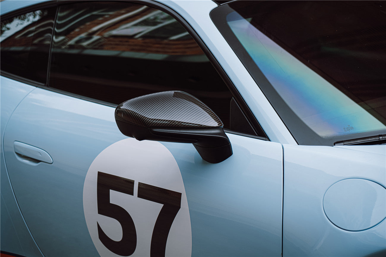 2019 - 2024 Porsche 911 992 Carrera & Targa & Turbo & Cabriolet & Taycan OE Style Mirror Housing Replacement