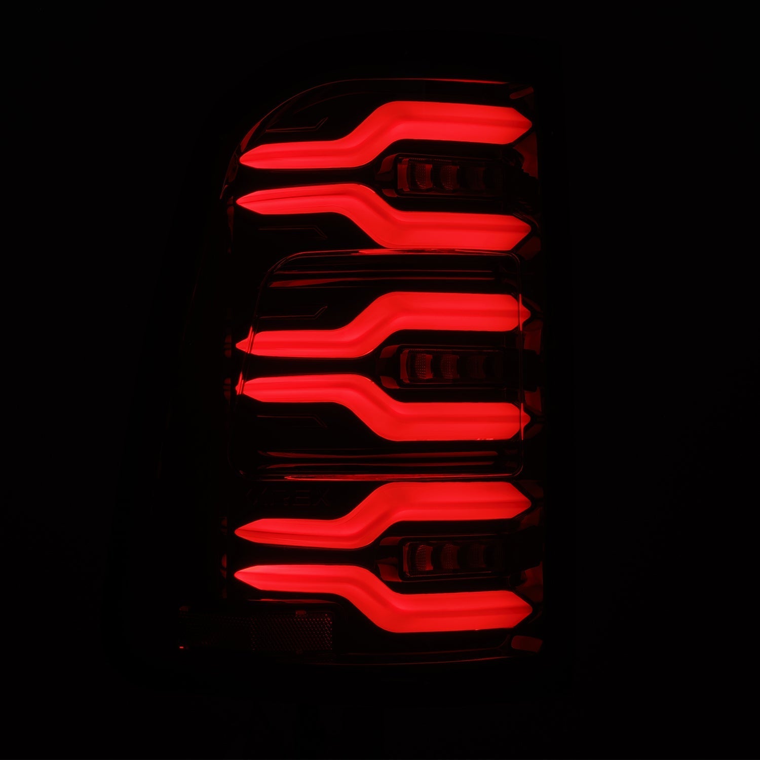 25 Ram 1500 LUXX-Series LED Tail Lights Black | AlphaRex