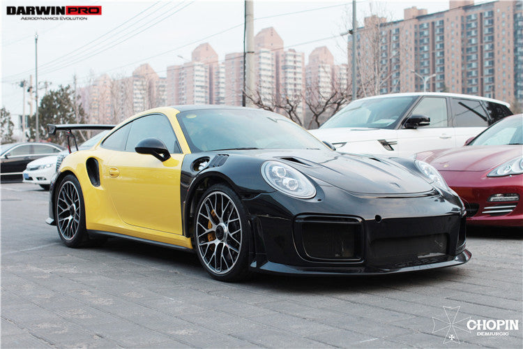 2013 - 2019 Porsche 991 Turbo/S GT2RS Carbon Fiber Side Skirts