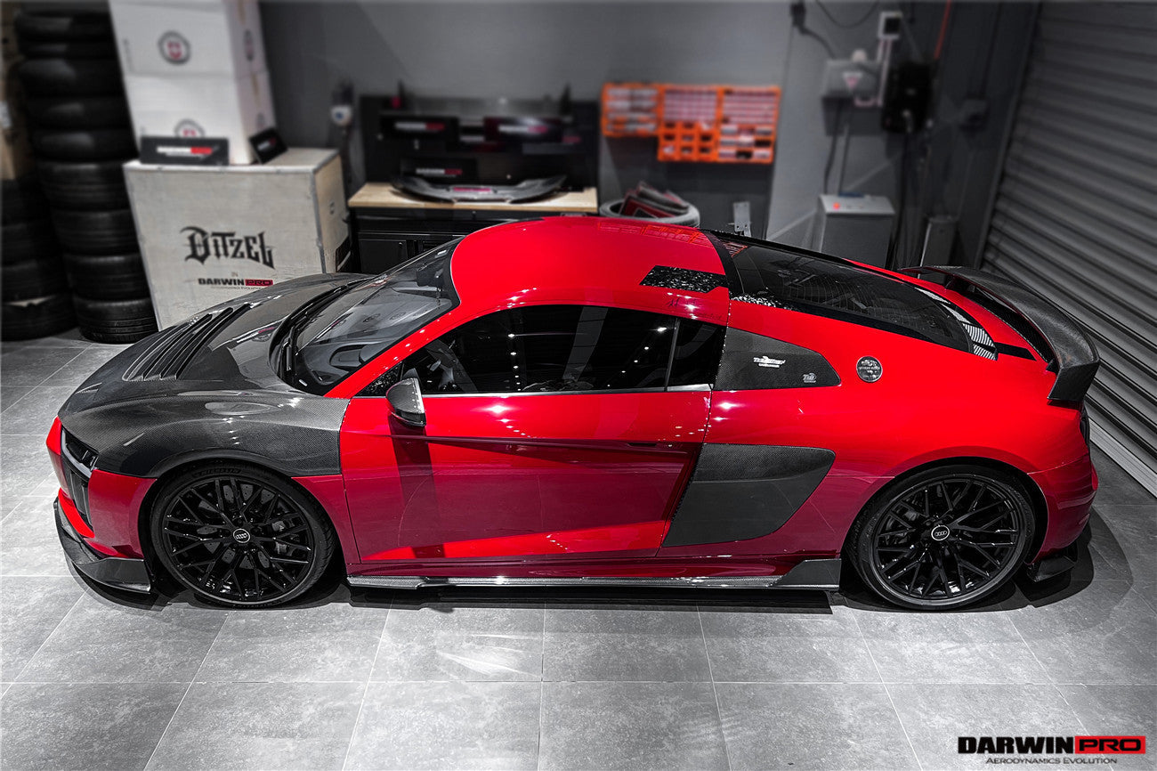 2016 - 2018 Audi R8 Coupe iMP Performance Carbon Fiber Side Skirts Under Board