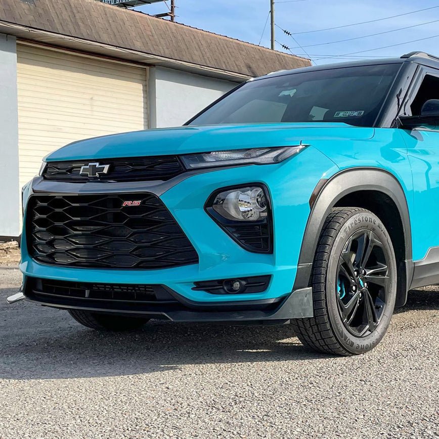 Chevrolet Trailblazer RS Performance Style Gloss Black / Matte Black Front Lip Splitter 2021-2023