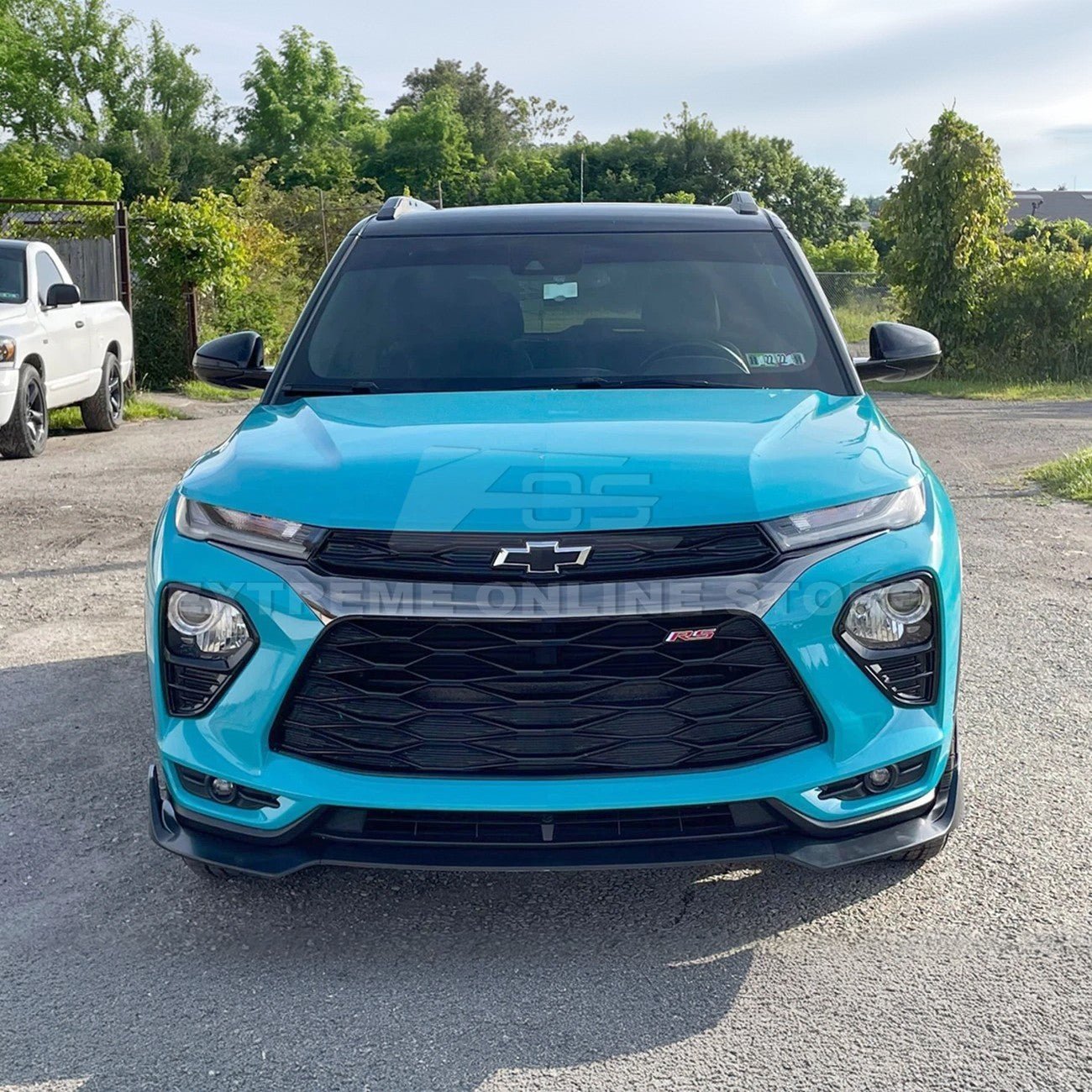 Chevrolet Trailblazer RS Performance Style Gloss Black / Matte Black Front Lip Splitter 2021-2023