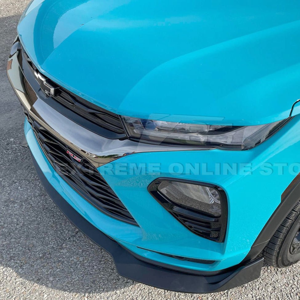 Chevrolet Trailblazer RS Performance Style Gloss Black / Matte Black Front Lip Splitter 2021-2023