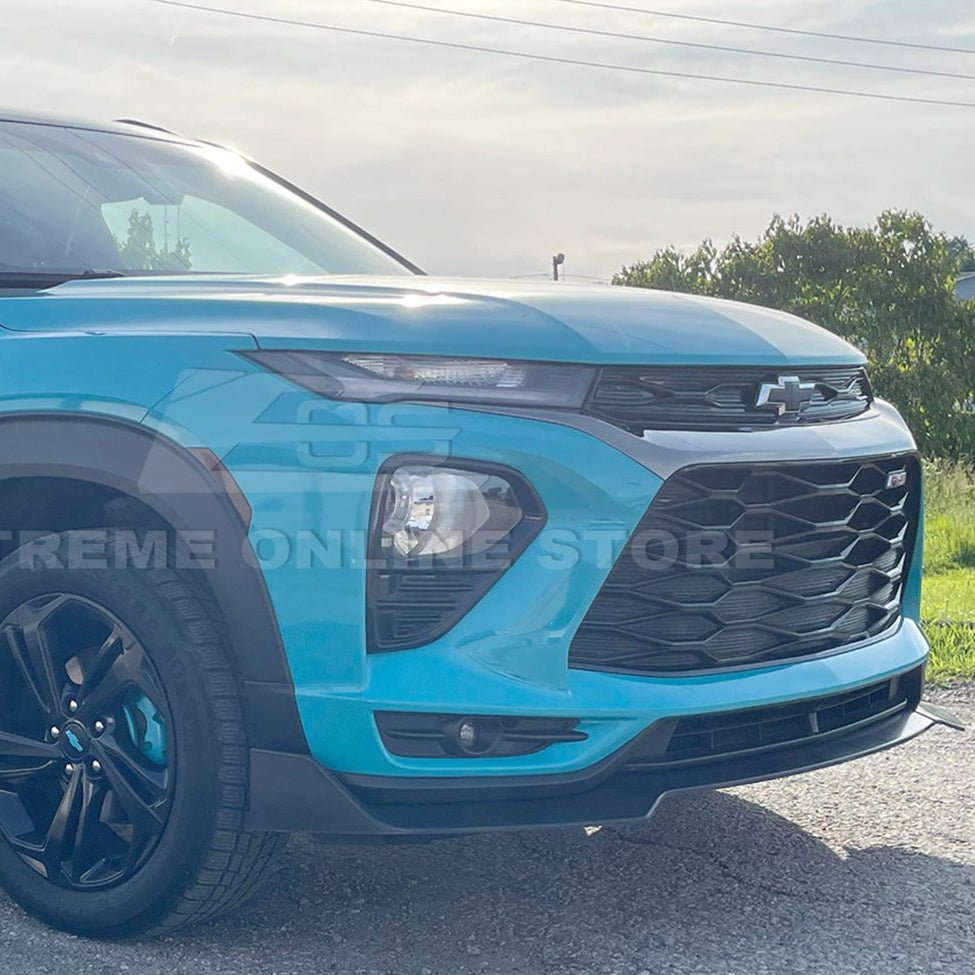 Chevrolet Trailblazer RS Performance Style Gloss Black / Matte Black Front Lip Splitter 2021-2023