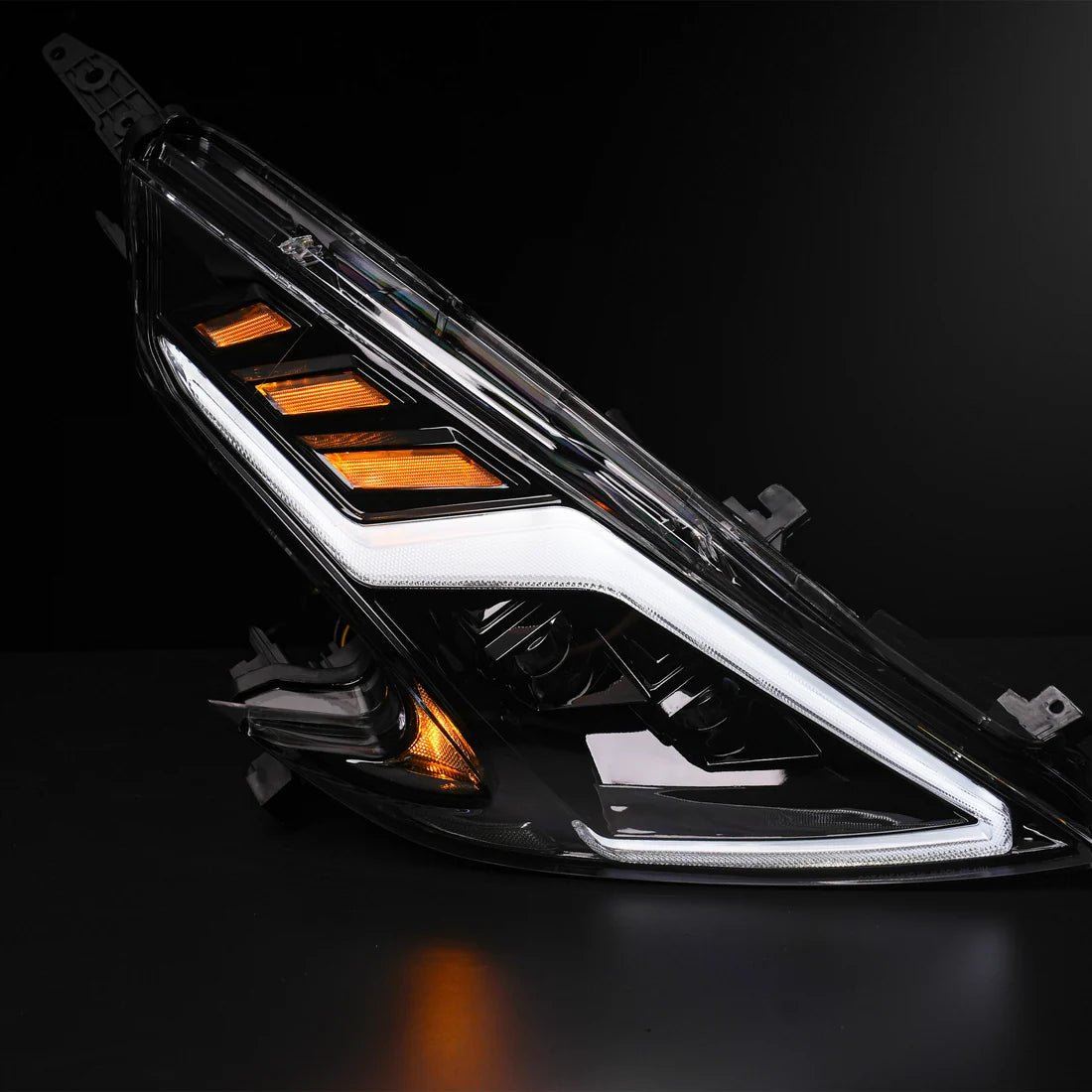 Nissan 370Z Fairlady Z Z34 RGB LED Headlights with App Control 2008-2020
