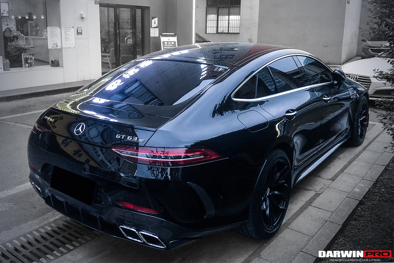 2019 - 2025 Mercedes Benz AMG GT63/S 4Door Coupe X290 Carbon Fiber Side Skirts