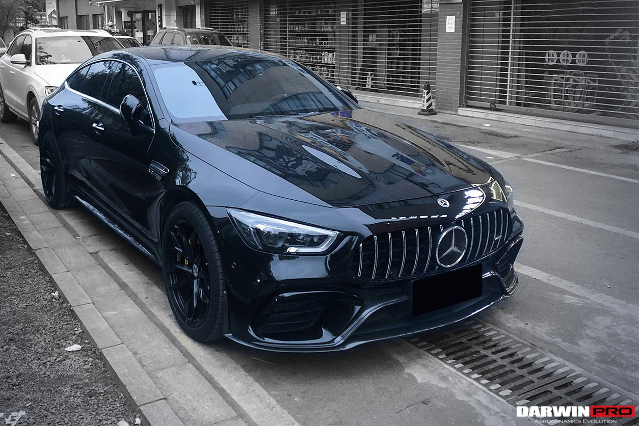 2019 - 2025 Mercedes Benz AMG GT63/S 4Door Coupe X290 Carbon Fiber Side Skirts