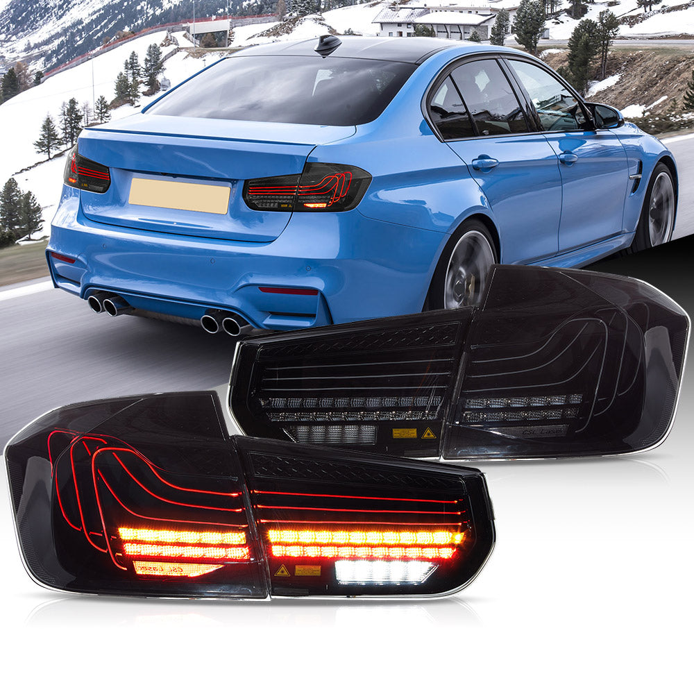 BMW 3-Series F30 F80 CSL Style Laser Taillights 2012-2019