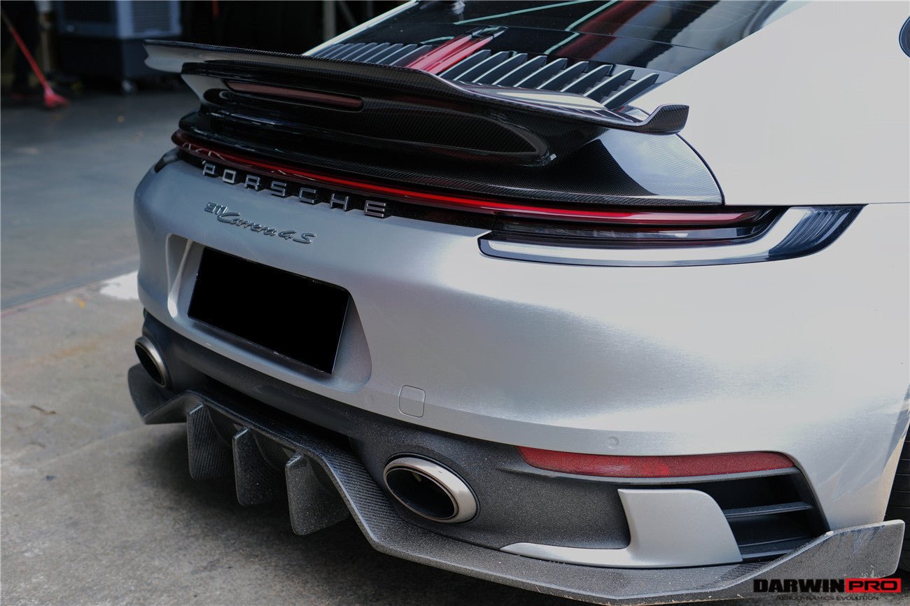 2019 - 2023 Porsche 911 992 Carrera S & 4 & 4S BKSSII Style Trunk Wing
