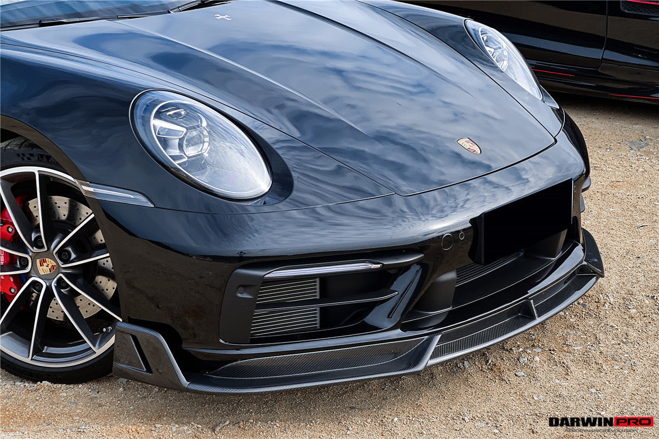 2019 - 2023 Porsche 911 992 Carrera/Targa S/4/4S SD-Sport Design Modl BKSS Style Front Lip