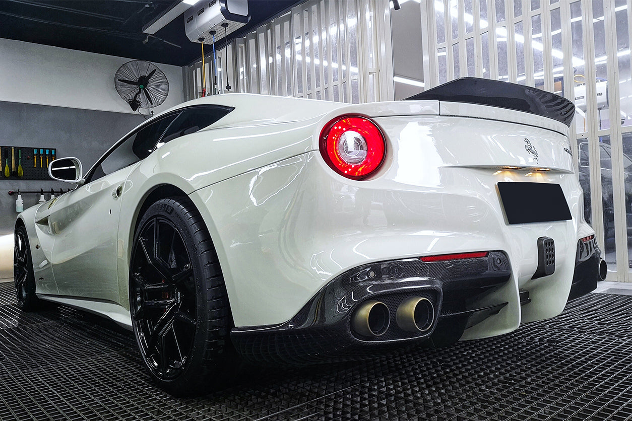 2012 - 2017 Ferrari F12 Berlinetta RS Style Carbon Fiber Rear Diffuser