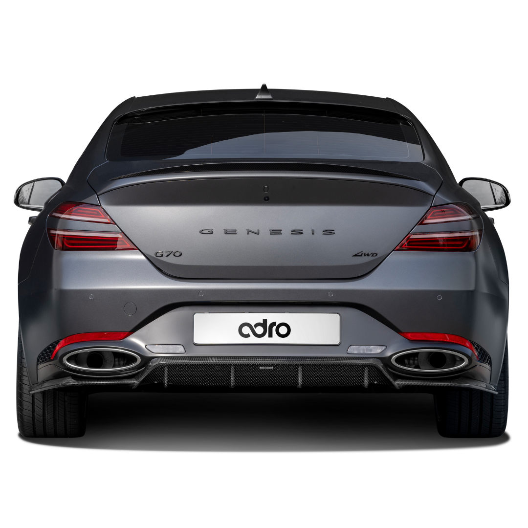 Adro Genesis 2022+ G70 Carbon Fiber Facelift Rear Diffuser